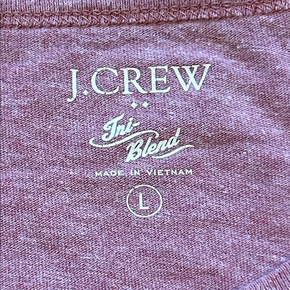 J. Crew Tri-Blend Men’s Long Sleeve T-shirt